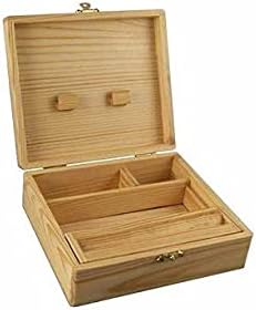 Bandeja de madera Spliff Box Roll Tray, diseño claro y tamaño mediano