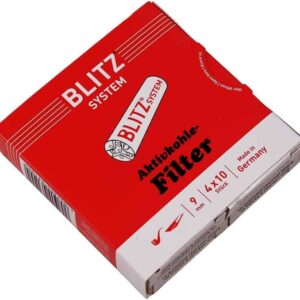 Blitz filtros de carbón activo 9mm pack de 40