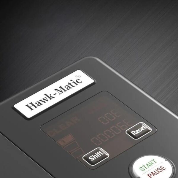 Hawk-Matic máquina eléctrica hidráulica para liar cigarrillos gris titanio