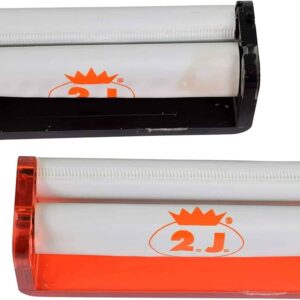 Juego de 2 máquinas enrolladoras de cigarrillos de plástico 70 mm