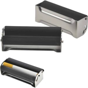 Máquina de metal para liar cigarrillos manuales fácil de transportar