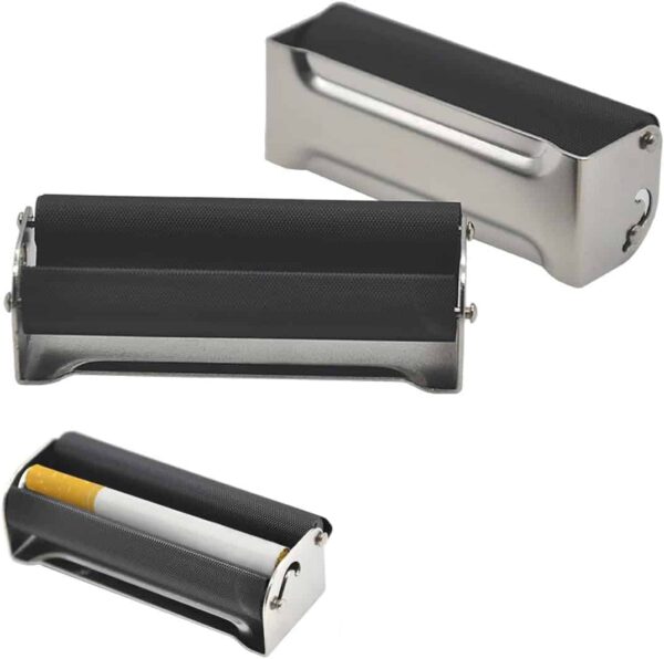 Máquina de metal para liar cigarrillos manuales fácil de transportar