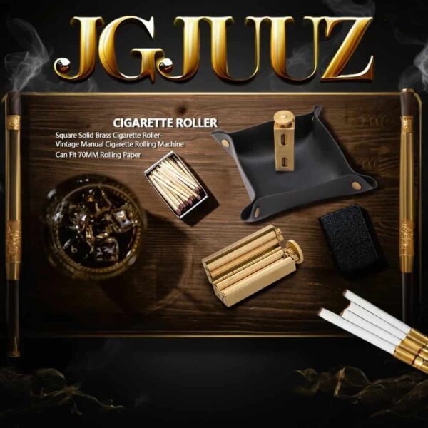 Máquina de rodillo de latón, para cigarrillos de 70 mm, diseño artesanal