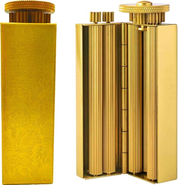Máquina de rodillo de latón, para cigarrillos de 70 mm, diseño artesanal