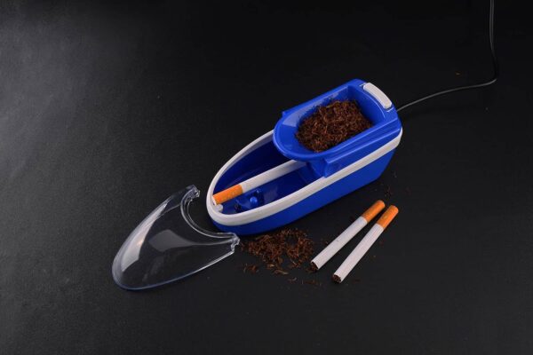 Máquina eléctrica portátil para llenar tubos de cigarros