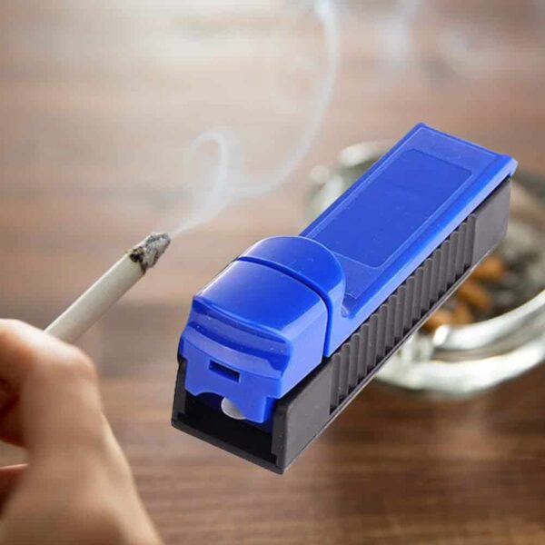 Máquina manual para liar cigarrillos con llenado de tubos