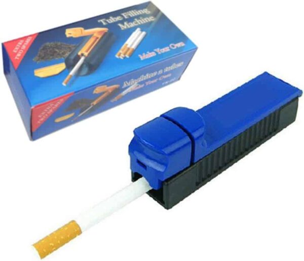 Máquina manual para llenar tubos de tabaco y liar cigarrillos