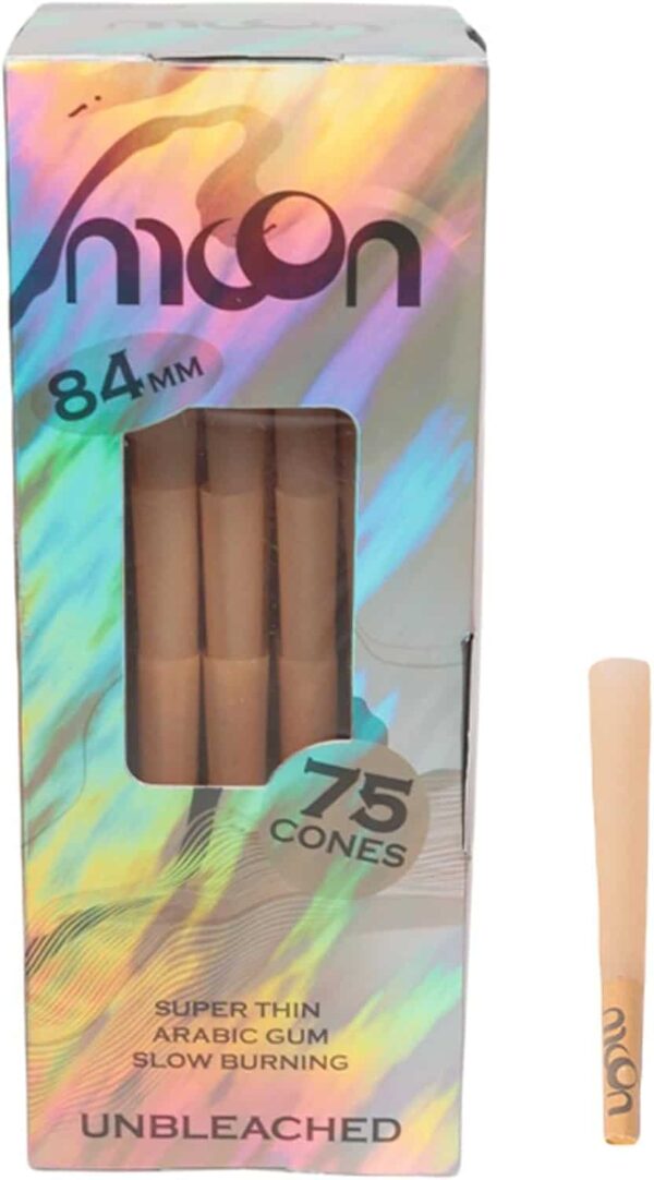 Moon rollo de papel para conos preenrollados 1 1/4, sin blanquear
