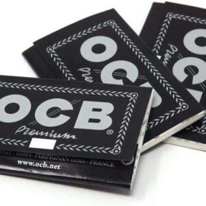 OCB papel bloc 300 negro premium, 12000 hojas