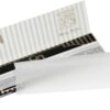 Papel de lino mezclado MOON tamaño King Size (108 mm), caja de 50 libritos (1600 hojas)