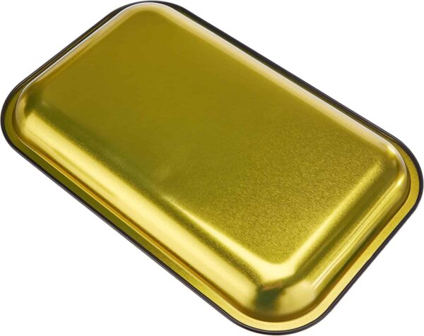 RAW rolling tray Bandeja giratoria de acero 18/10, negra